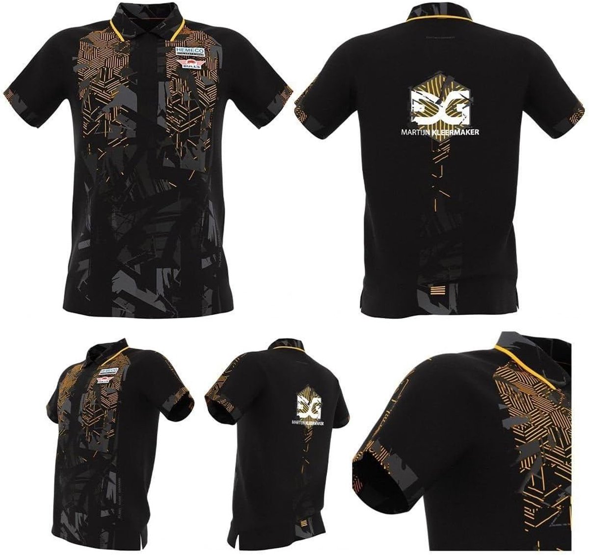 Matchshirt XXL - Bull's Martijn Tailor - Stijlvol ontwerp - Perfect voor darttoernooien - ShopVlot