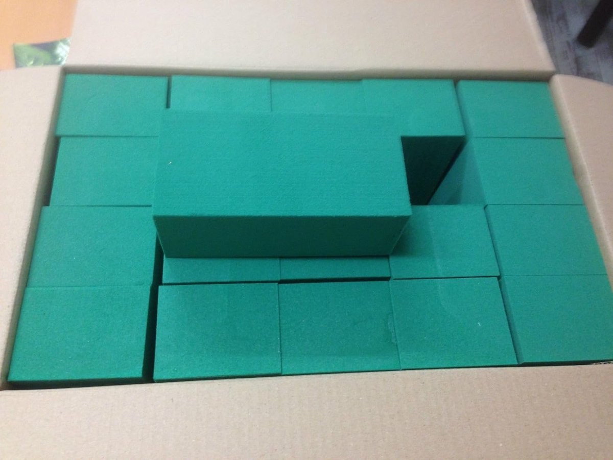 Bloemschikschuim - 20 stuks - Flexibel - Ideaal voor bloemstukken - ShopVlot