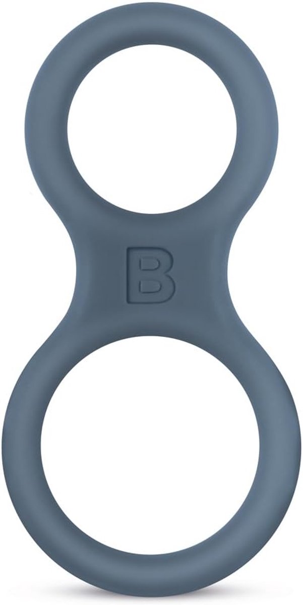 Cockring en balstretcherset - Grijs - Zacht en rekbaar - Meer genot - ShopVlot