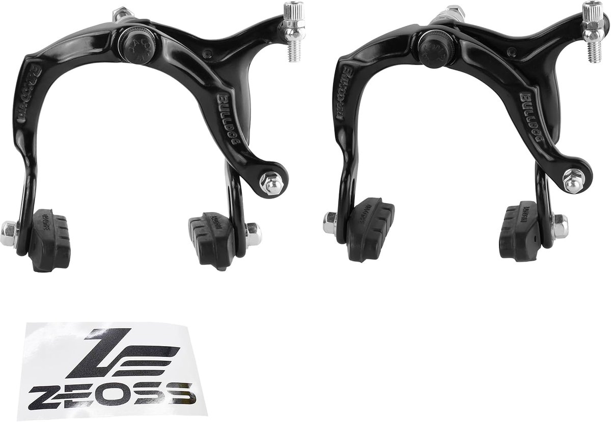 BMX Remset voor en achter - zwart - old school design - optimale remkracht - ShopVlot