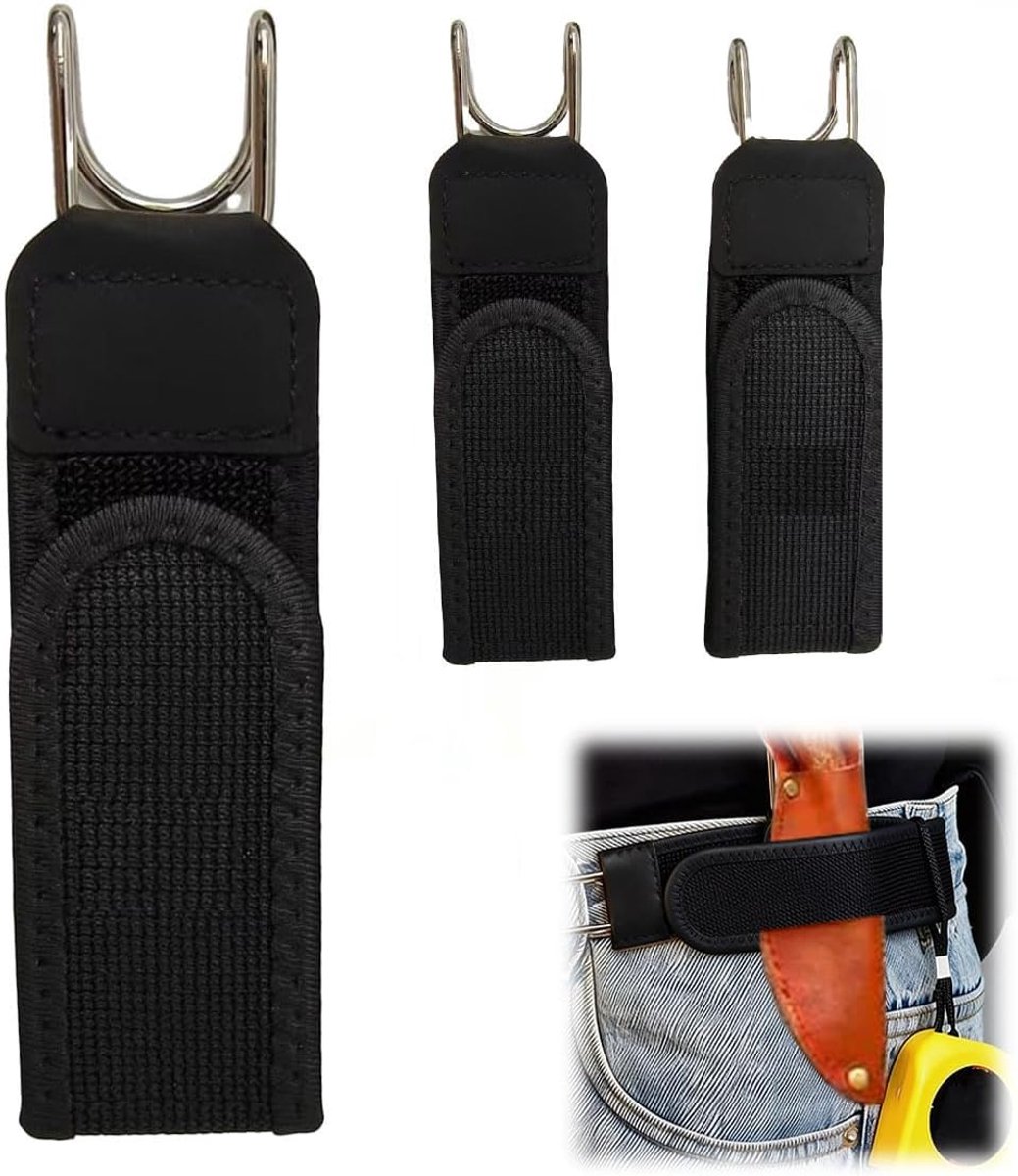Elastische riem zonder gesp - 2 stuks - verstelbaar unisex - onzichtbaar en comfortabel - ShopVlot