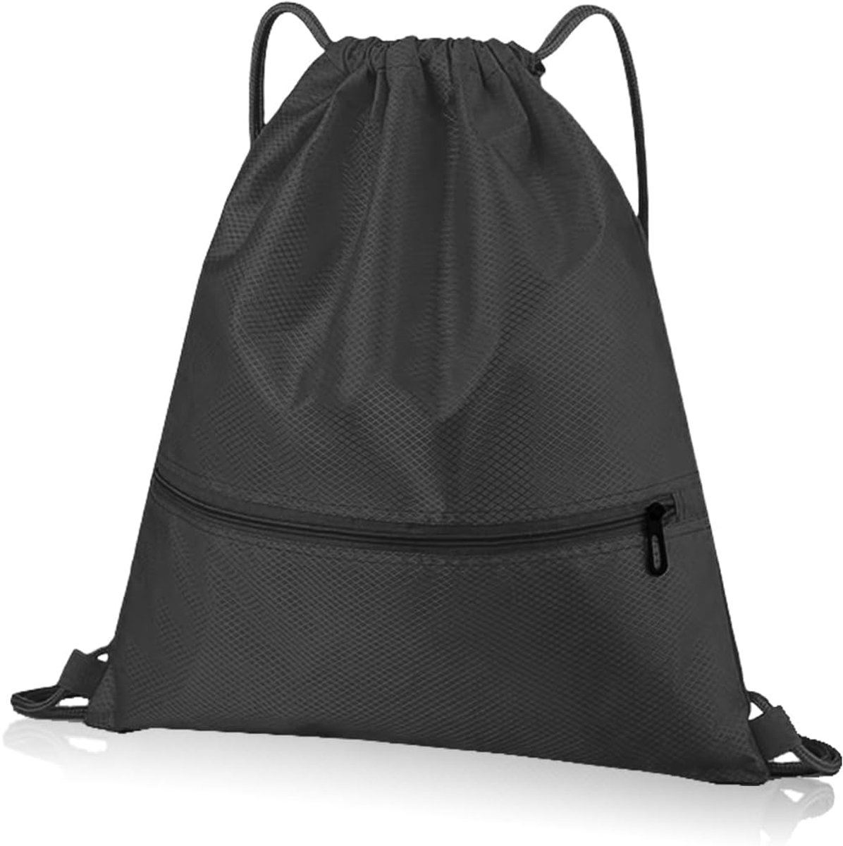 Gymtas met trekkoord 34x43 cm - waterdicht - uniseks - ideaal voor sport en school - ShopVlot
