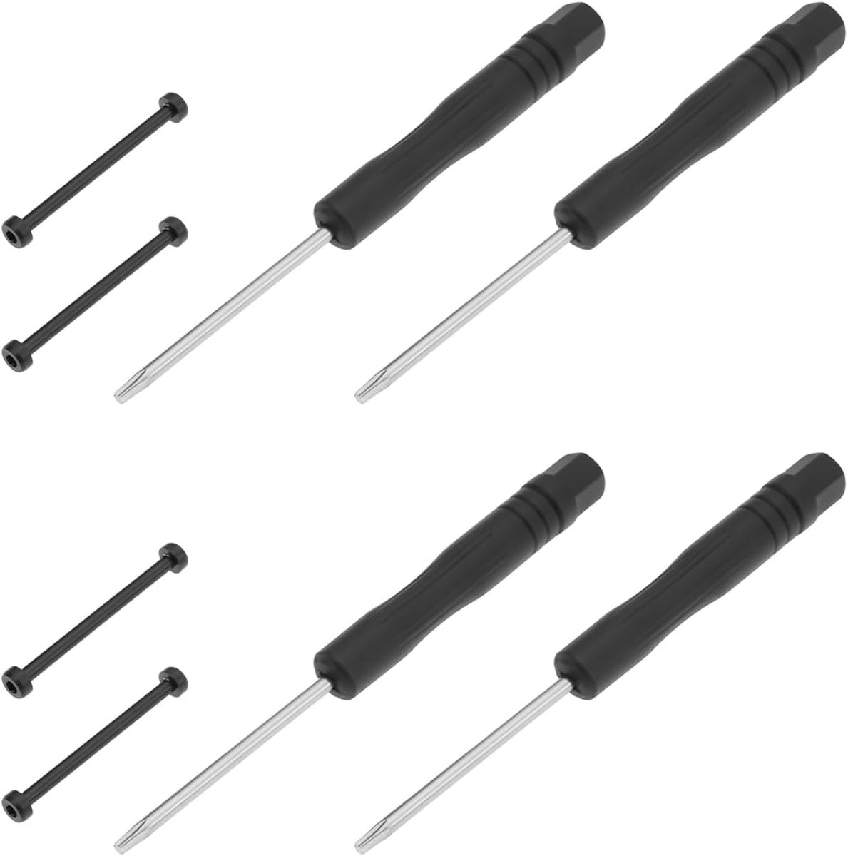 Horloge connector schroefstangadapter - 4 stuks - metaal - eenvoudig te installeren - geschikt voor Amazfit T-rex - ShopVlot