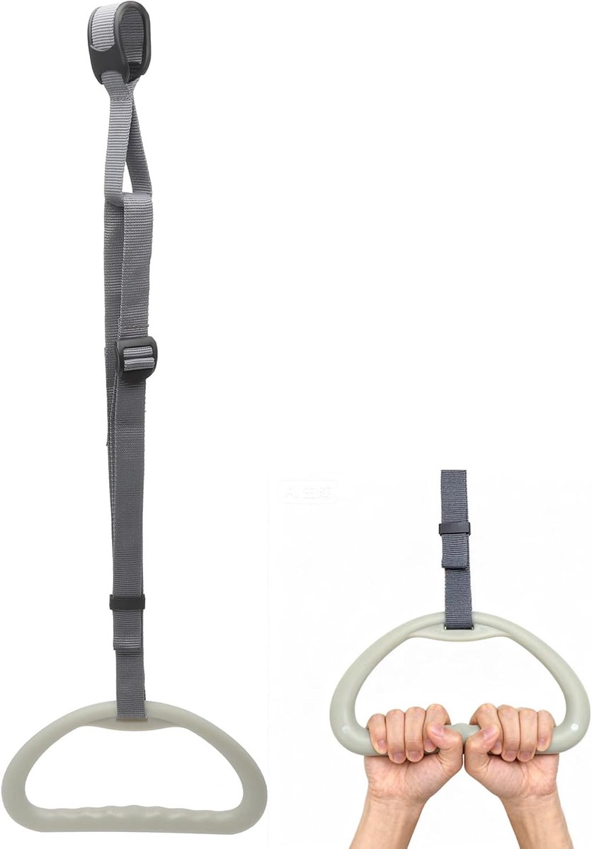 Bedhandgreep extra breed 30 cm - ergonomisch en anti-slip - hoogte verstelbaar voor meer veiligheid - ShopVlot