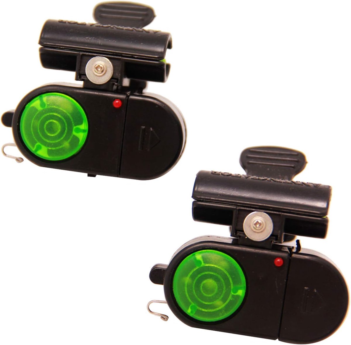 Bite Indicator 2 x Draadloos Digitaal - LED Waarschuwingslamp - Voor Directe Vismelding - ShopVlot