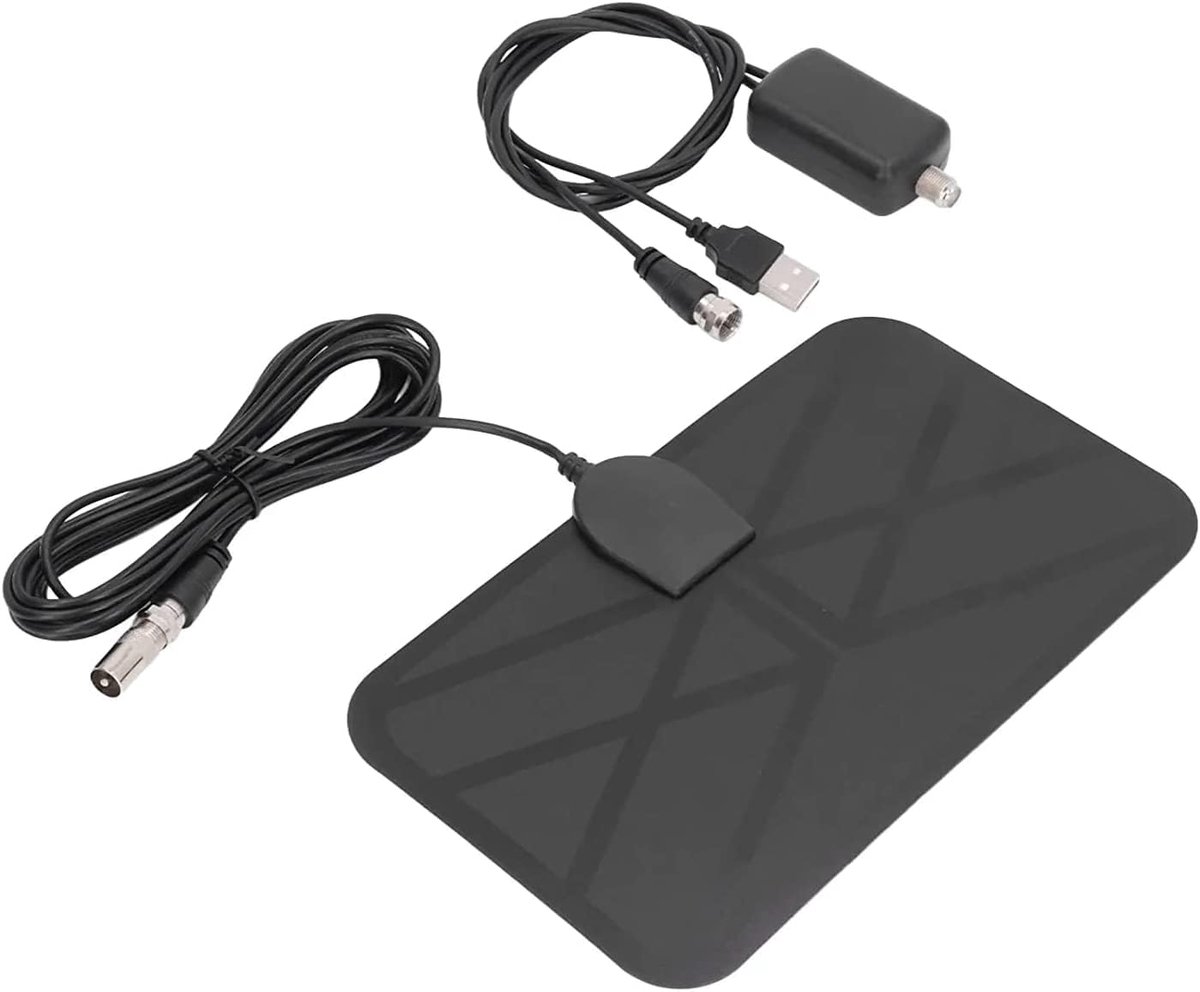 DVB-T/DVB-T2 binnenantenne - versterker met 3 meter coaxkabel - voor 4K 1080P - optimale beeldkwaliteit - ShopVlot