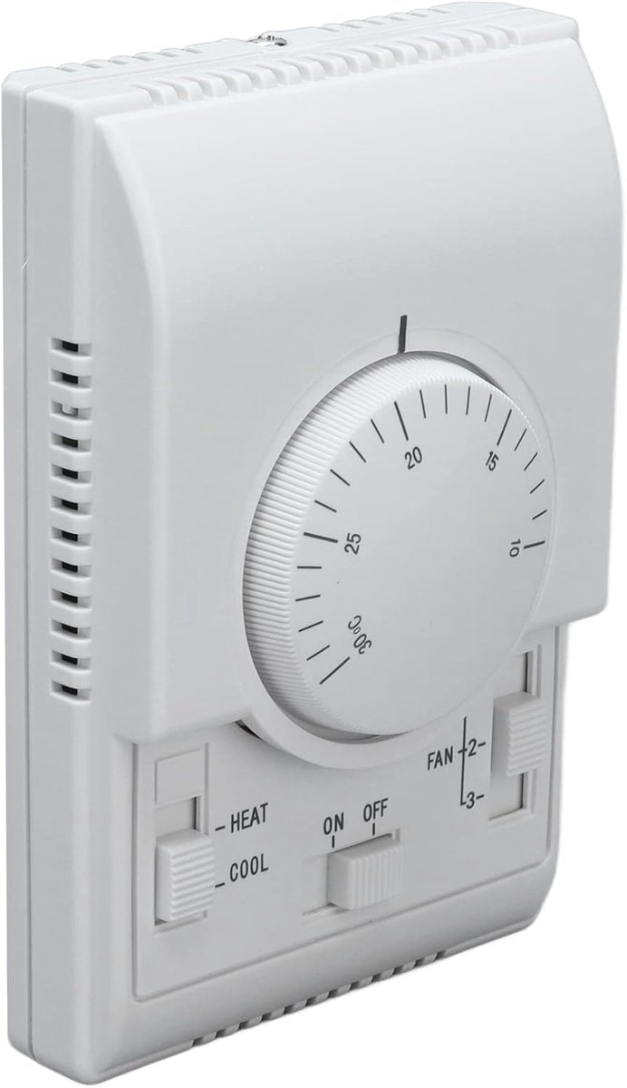Airconditioning thermostaat - mechanische temperatuurregeling - meerdere werkmodi - eenvoudig te installeren - ShopVlot