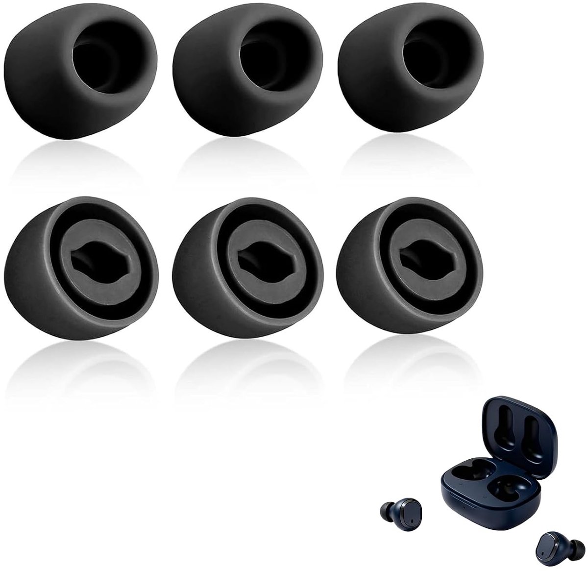 Oorkussens voor Galaxy Buds Pro - zachte siliconen - anti-valgreep - ideaal voor sport - ShopVlot