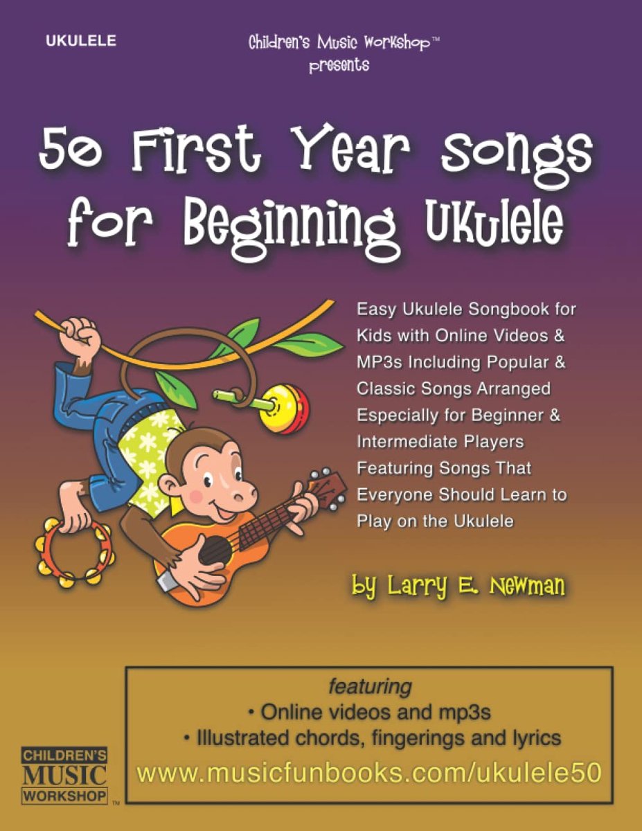 Ukulele songboek voor beginners - 50 populaire en klassieke nummers - met online video’s en MP3's - ShopVlot