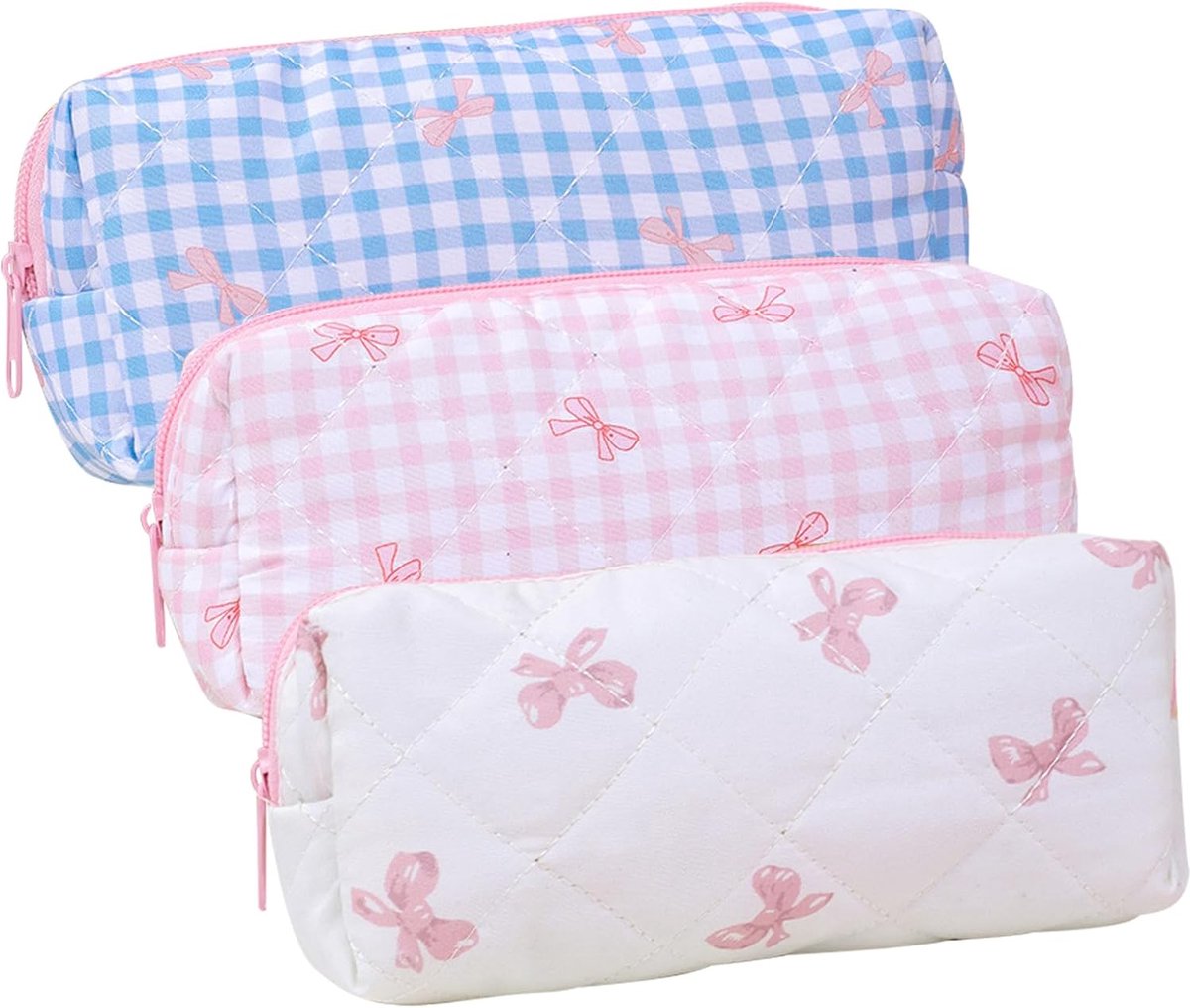 Etui voor meisjes - 19x8x6 cm - duurzaam koordweefsel - perfect voor schoolspullen - ShopVlot