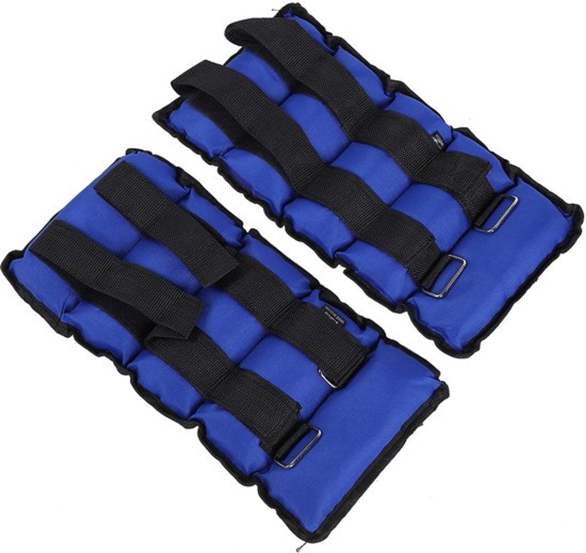Enkelgewicht, enkelgewichten, trainingsgewichten, loopgewichten voor voet- en polsen, gewichtsmanchetten, 2-delige set, 2,5 kg