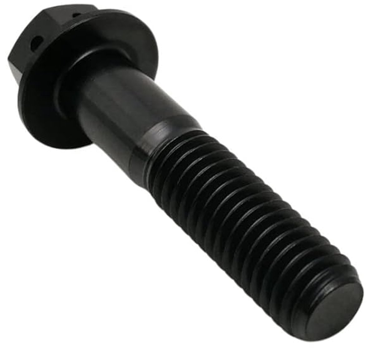 Titanium bouten M10x2.5x40mm - Flenskop - Zwart - Duurzaam en lichtgewicht - ShopVlot
