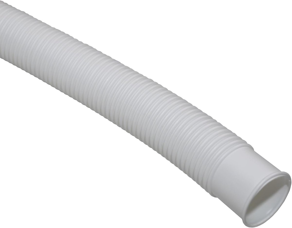 Zwembadslang 32 mm wit - 12 m - hoogwaardig - voor zwembadaccessoires - ShopVlot