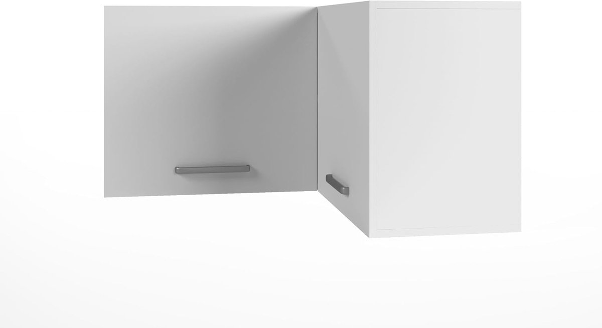 Keukenkast bovenkast 960 mm - Wit - Stijlvol en ruimtebesparend - Extra opbergruimte boven aanrecht - ShopVlot