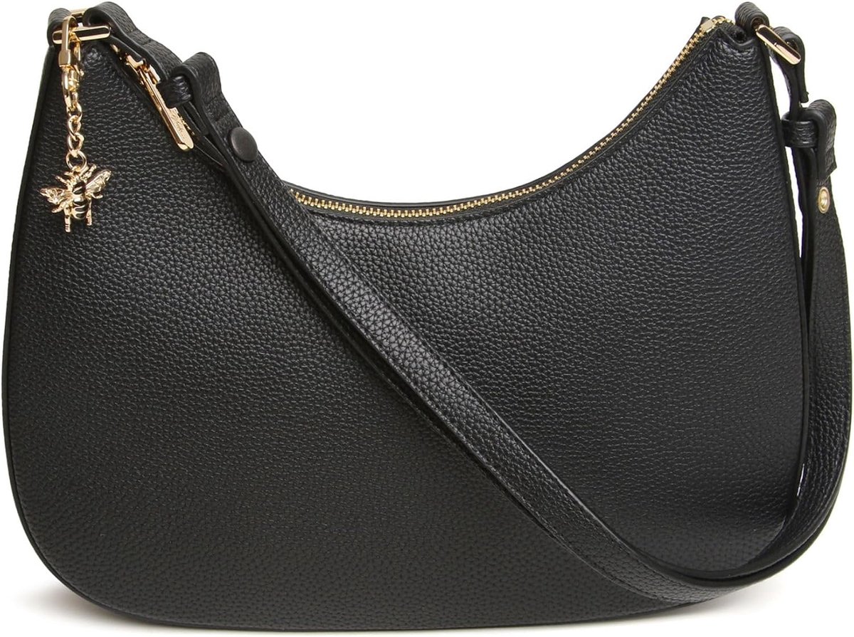 Crossbody-tas dames 28,5 x 21 cm - veganistisch leer - verstelbare riem - stijlvol en praktisch - ShopVlot