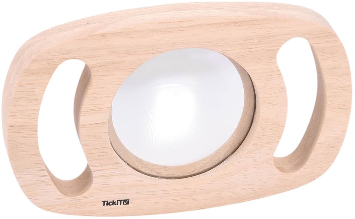 Convex/concave spiegel 185 x 120mm - gemakkelijk vast te houden - bevordert zelfbewustzijn - stimuleert observatie - ShopVlot