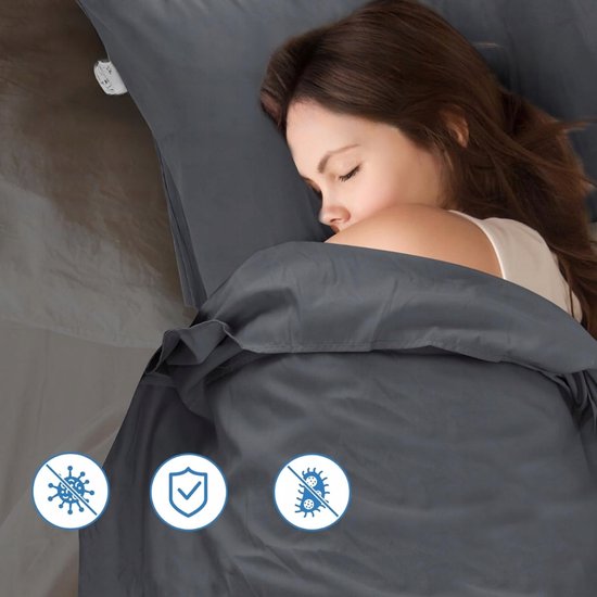 Zijden Slaapzak 220x90cm - Lichtgewicht & Compact voor Reizen — afbeelding 3