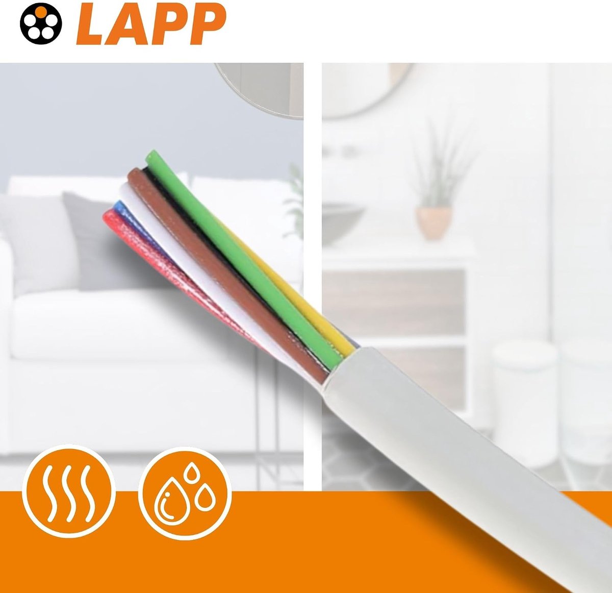 Besturingskabel 8 x 0.5 mm² - Multikabel - 10 meter - Ideaal voor elektronische apparaten - ShopVlot