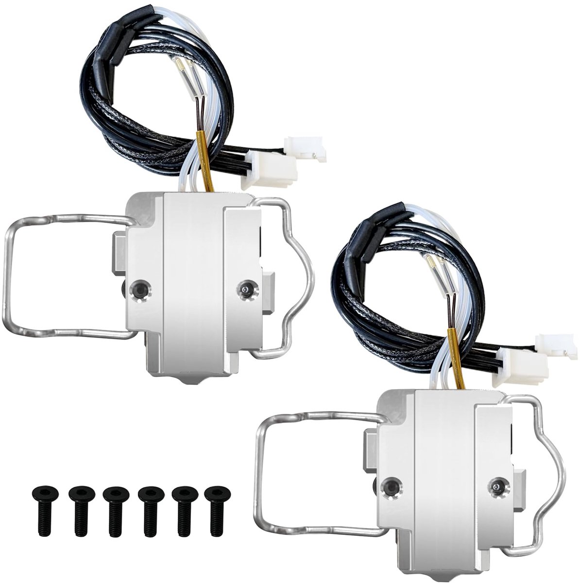 Heating Assembly Kit Kobra X - Warmte-isolatieblok - Inclusief thermistor en verwarmingscartridge - ShopVlot