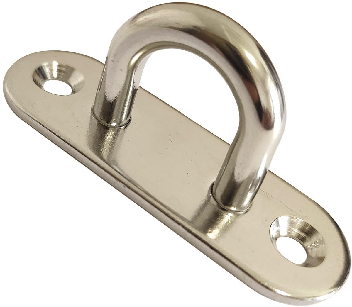 Heavy Duty M9 Pad oogplaten 100 mm - 304 roestvrij staal - grote plafondankerhaken - ShopVlot