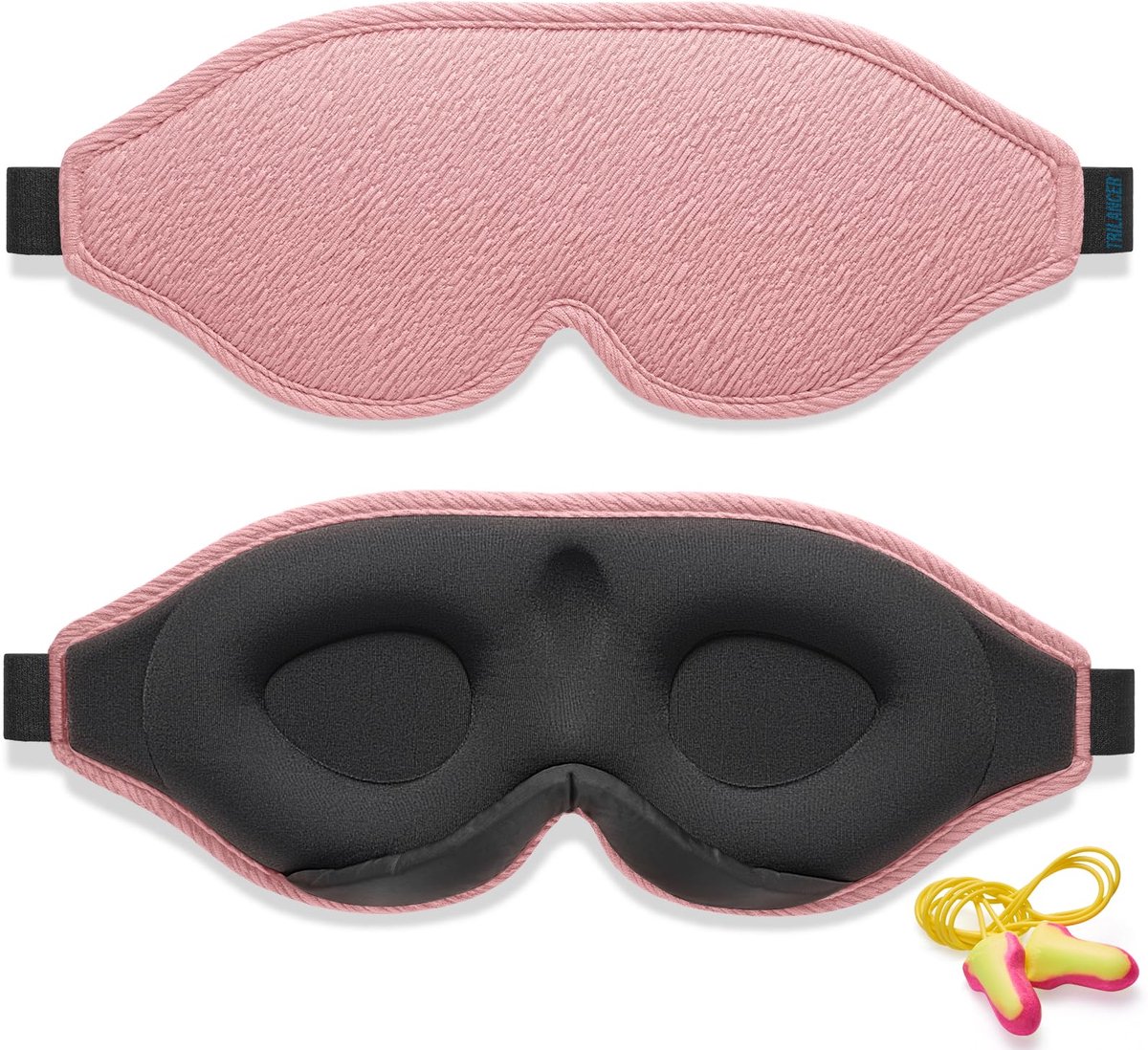Slaapmasker Innovatief - Sakura Roze - Ademend Materiaal - Verbeterde Slaapkwaliteit - ShopVlot