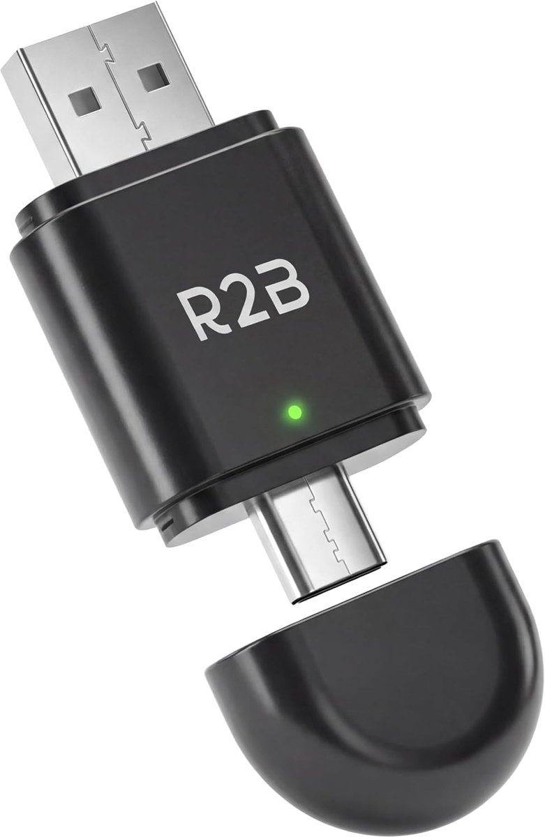 CarPlay Dongle Draadloos - Adapter met USB A en C - Plug and Play - Automatische verbinding - ShopVlot