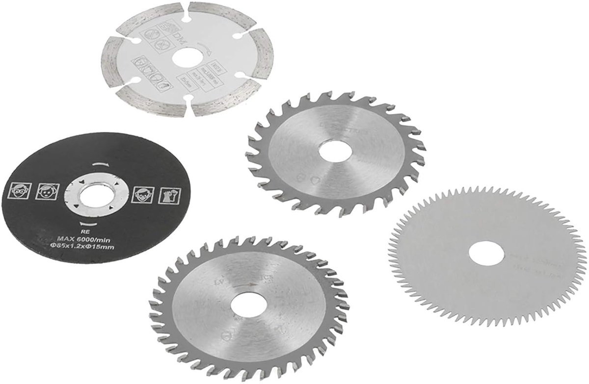Cirkelzaagblad 85mm - Mini carbide snijdisk - Hoogwaardige materialen - Perfect voor precisiewerk - ShopVlot