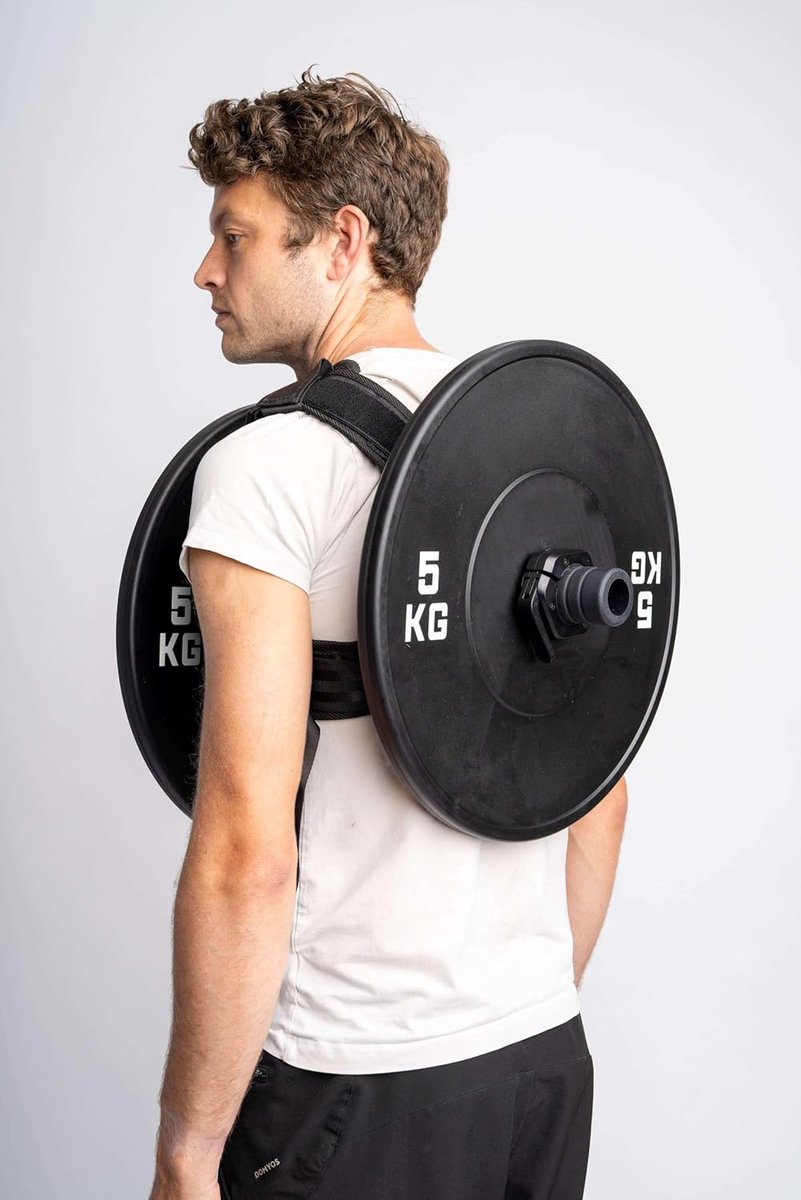 Gewichtenvest verstelbaar 75 kg - geschikt voor 50 mm gewichten - ideaal voor krachttraining - ShopVlot