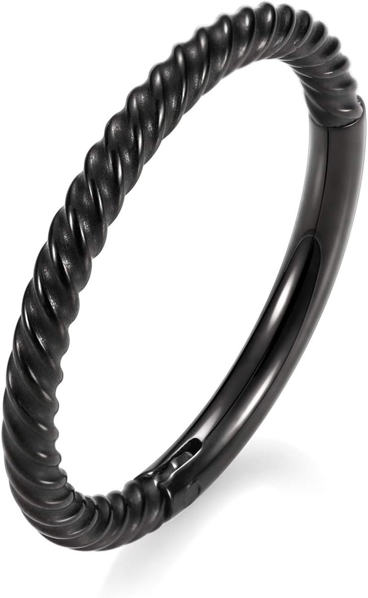 Hengkaixuan Neusring van 316L chirurgisch staal, scharnier, kraakbeen, helix, lip, tragus, conch, septumpiercing, oorlel voor vrouwen