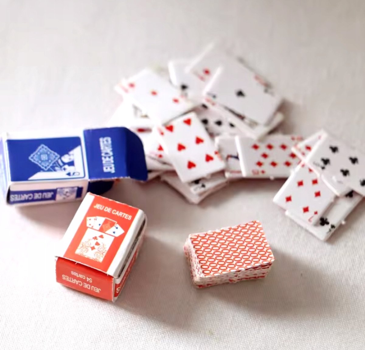 Mini Poker Speelkaarten - 53 Kaarten