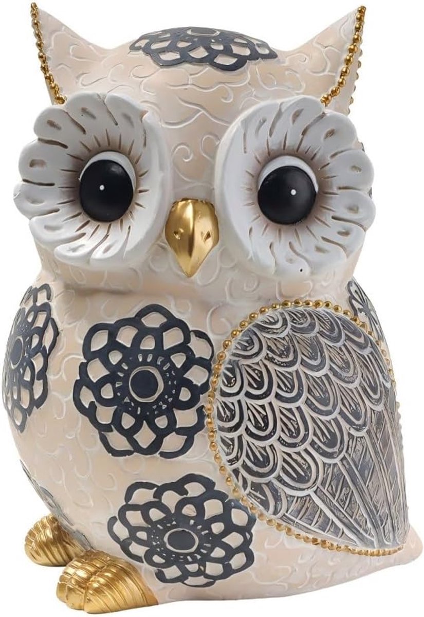 Decoratieve uilenfiguren - realistisch - Scandinavische minimalistische stijl - ideaal als cadeau - ShopVlot