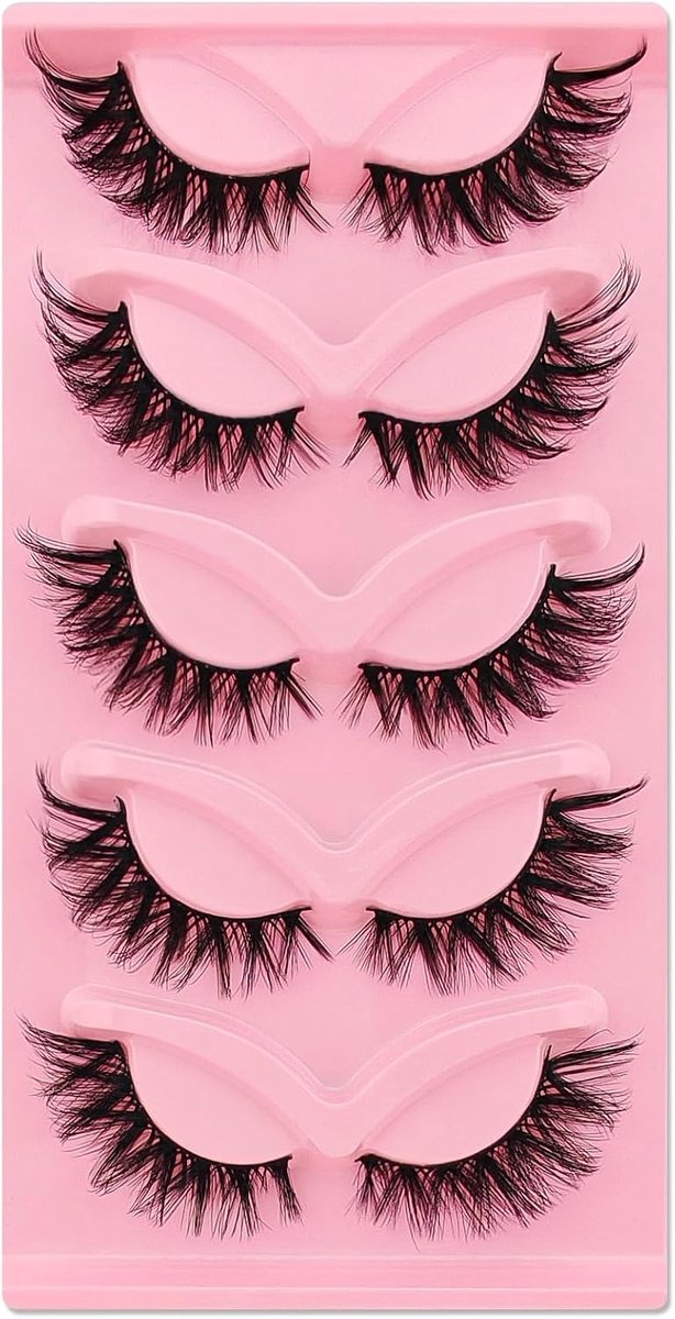3D valse wimpers - kattenogen - natuurlijke look - herbruikbaar en lichtgewicht - ShopVlot