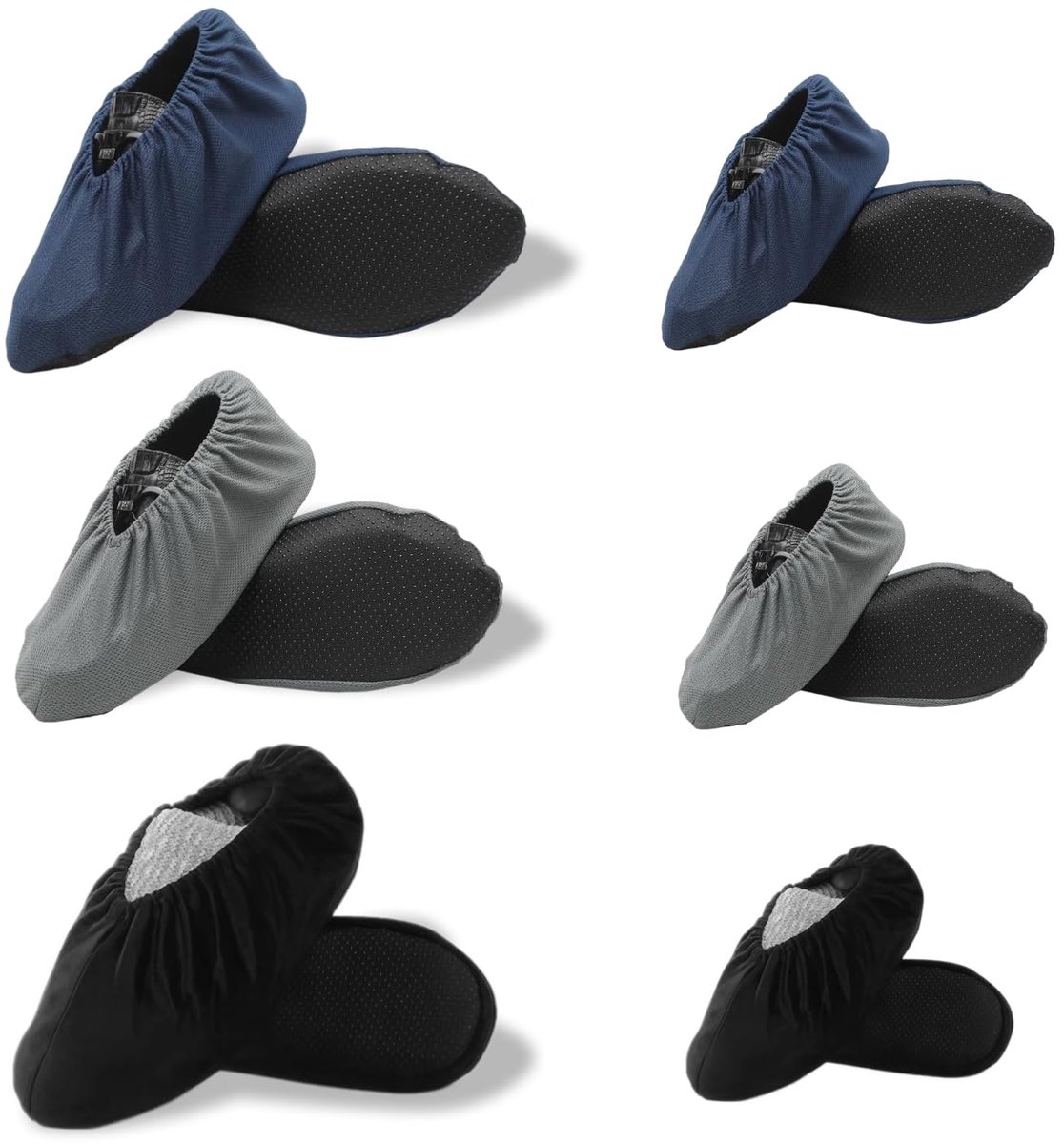 Ademende mesh-schoenovertrek 12 stuks - Antislip zool - Waterdicht en slijtvast - Herbruikbaar en wasbaar in de machine - ShopVlot