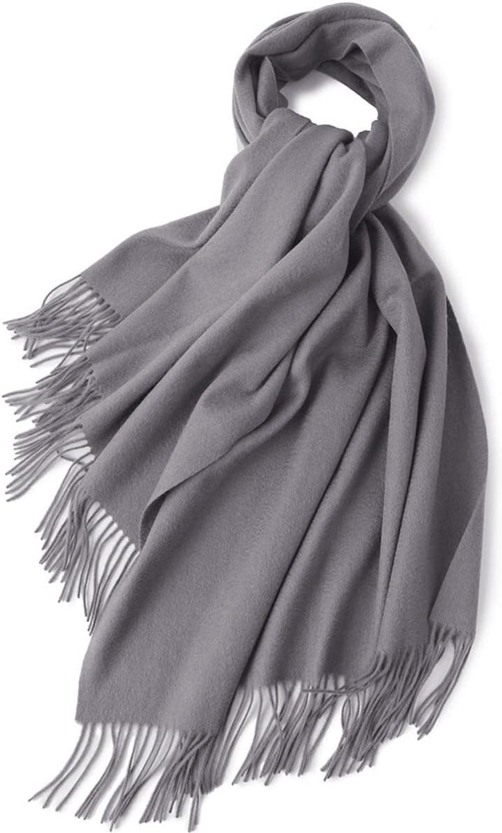 Sjaal heren 200x70 cm - fijne brei - cashmere gevoel - zacht en warm - ShopVlot