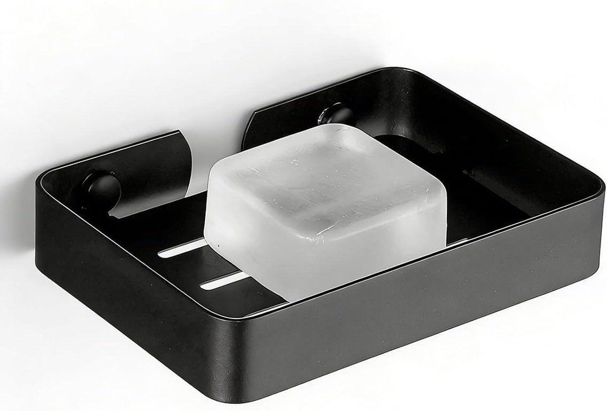 Zelfklevende zeepbakje - roestvrij staal - waterdicht - ideaal voor douche en keuken - ShopVlot