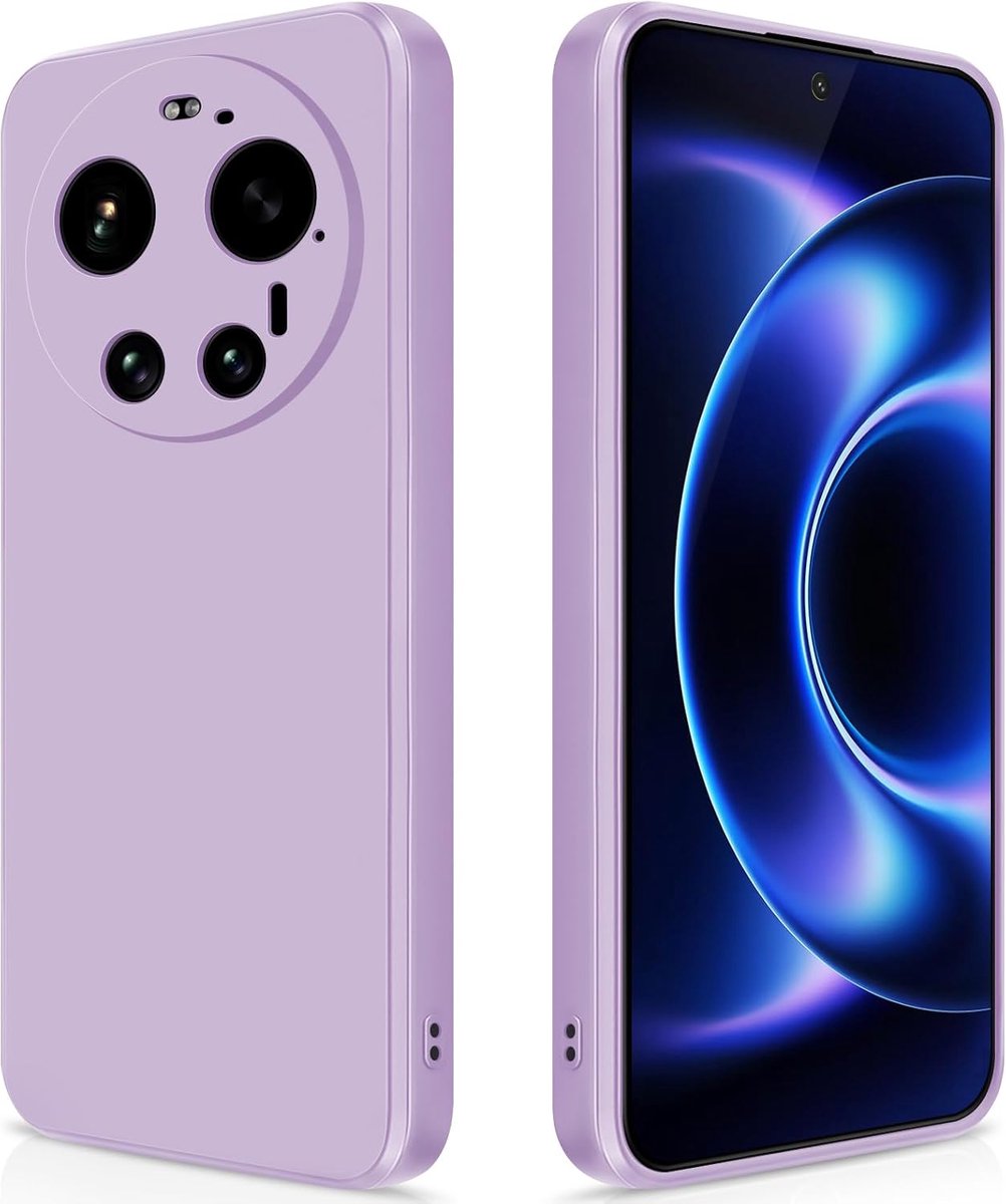 Mobiele Hoesje voor Xiaomi 17 Ultra - Zijdezacht Siliconen - Schokbestendig met Microvezel Voering - ShopVlot
