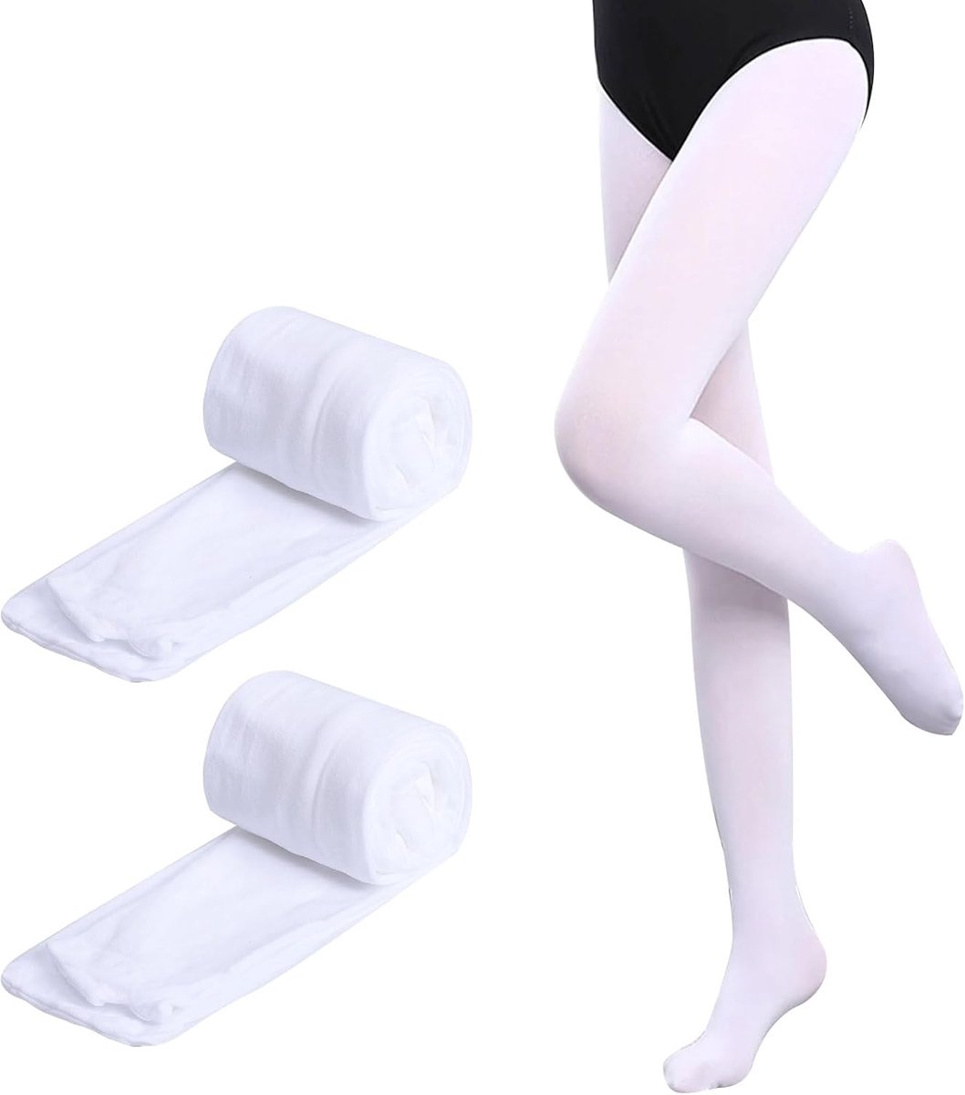 Balletdanspanty meisjes 80D - 2 paar - zacht materiaal - ideaal voor danslessen - ShopVlot