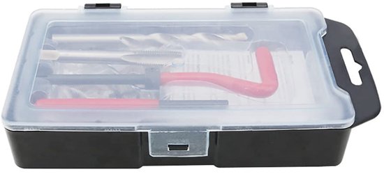 15 stuks M12 x 1,25 draadreparatieset, auto helische spoel reparatieset, compatibele handgereedschapsset — afbeelding 2
