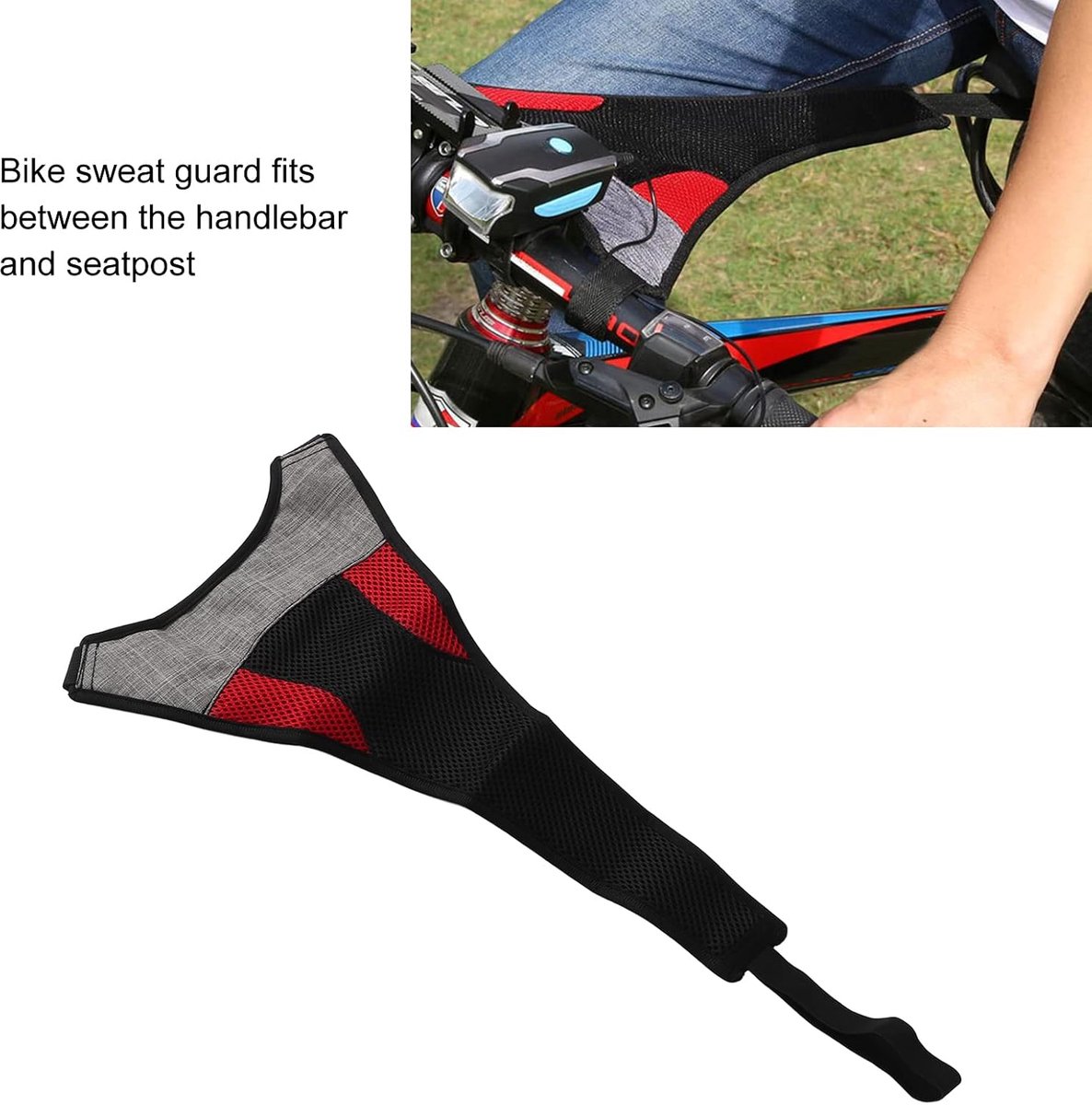 Fiets Zweetnet Fiets Zweetbeschermer Fiets Trainer Zweetnet voor Road Mountain Bike Indoor Cycling Training