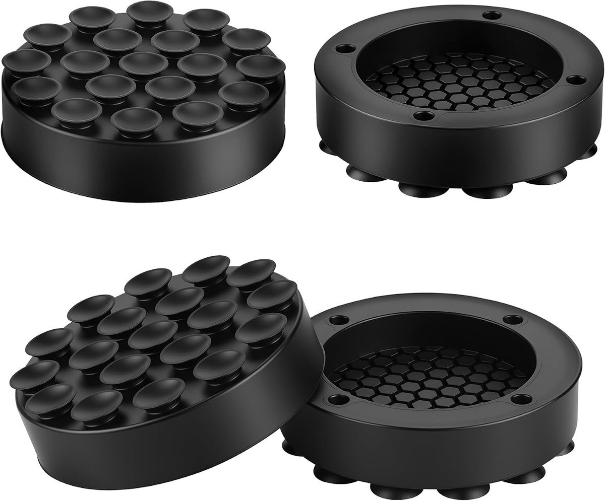 Dempers, Universele Antivibratievoetjes Van Rubber | universele antivibratiedempers, rubberen antivibratiemat, wasmachinedemper, voor wasmachines, drogers en meubels