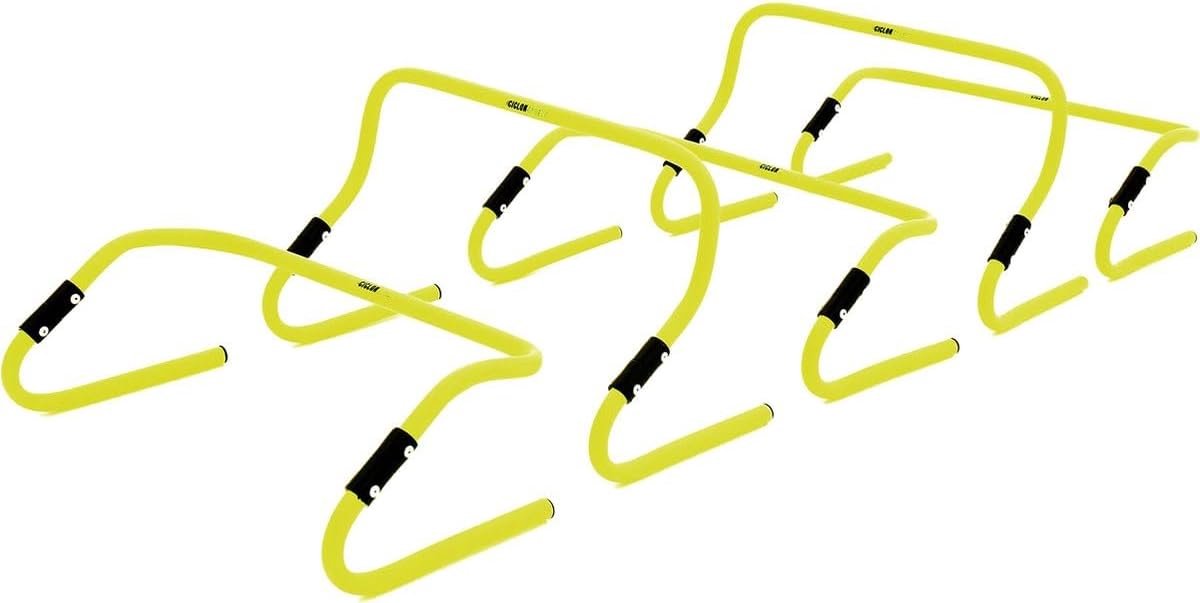 Voetbalhordes Set Van 5 - Verstelbare Hoogtes 15 en 30 Centimeter - Inclusief Sporttas - Ideaal Voor Training - SnelShoppen