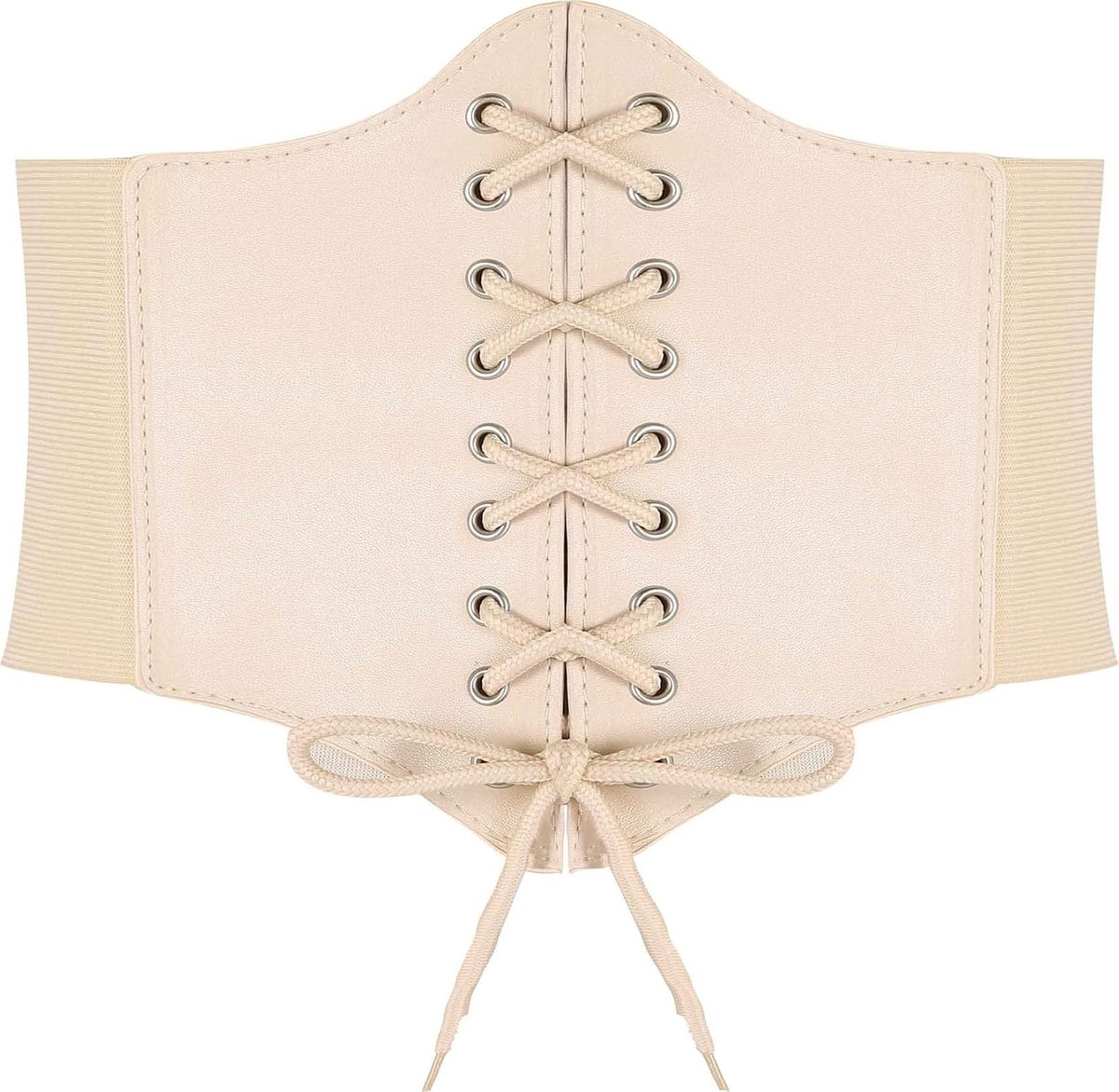 Vrouwen Meisjes Elastische Brede Band Elastische Gebonden Waspie Corset Taille Riem