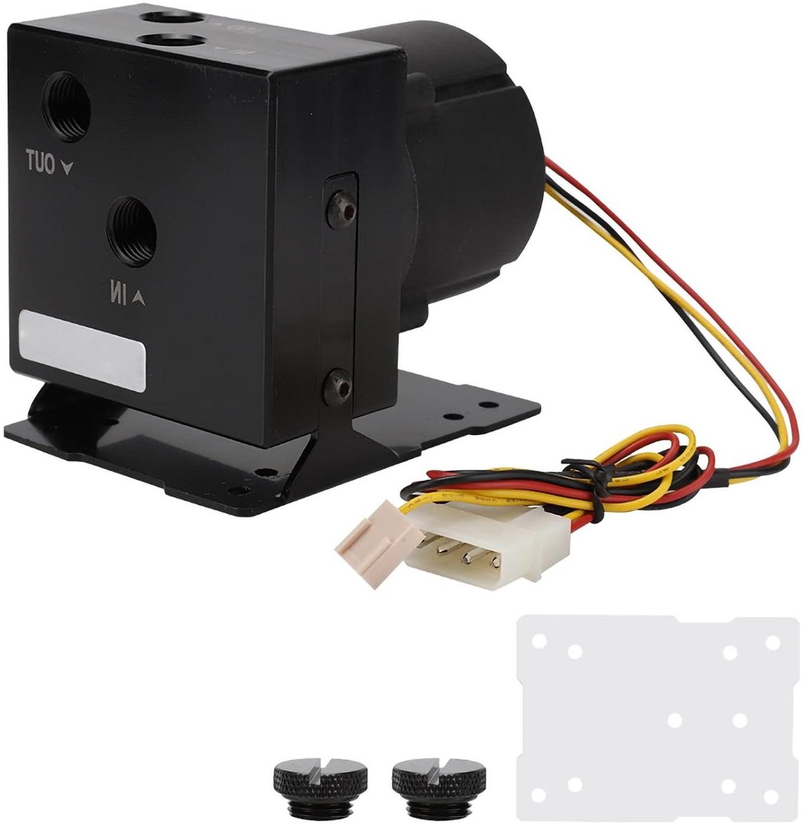 Waterkoelingspomp - PC Pomp Computer Koeler - Overklokken PC - Hoge Stroomsnelheid - 1200L/u - Zwart