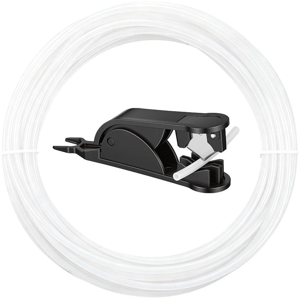 PTFE-slang 10 m 2,5 mm ID x 4 mm OD - witte teflonslang - inclusief snijder - ideaal voor 3D-printers - SnelShoppen