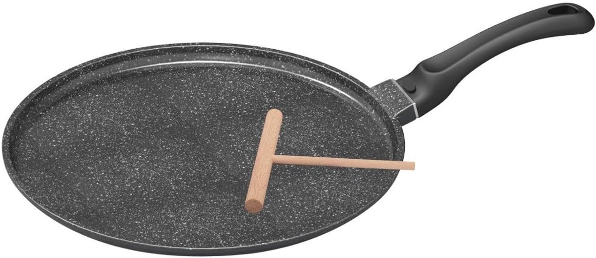 Pannenkoekenpan Crêpepan met Granieten Anti-aanbaklaag Ø 26 cm