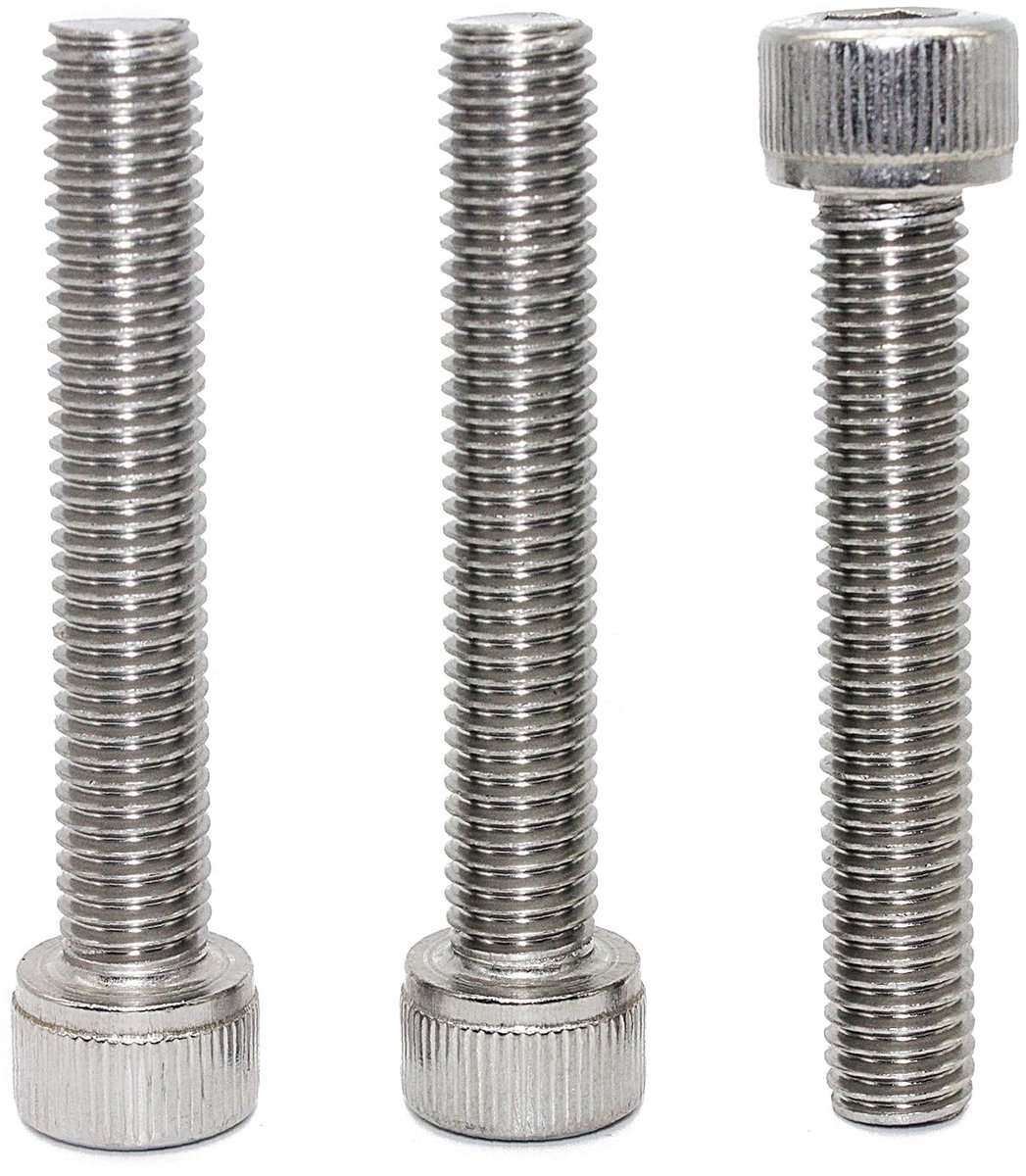 Cilinderschroeven met binnenzeskant DIN 912 M5 X 40 (15 stuks) roestvrij staal A2 V2A roestvrij cilinderkopschroeven