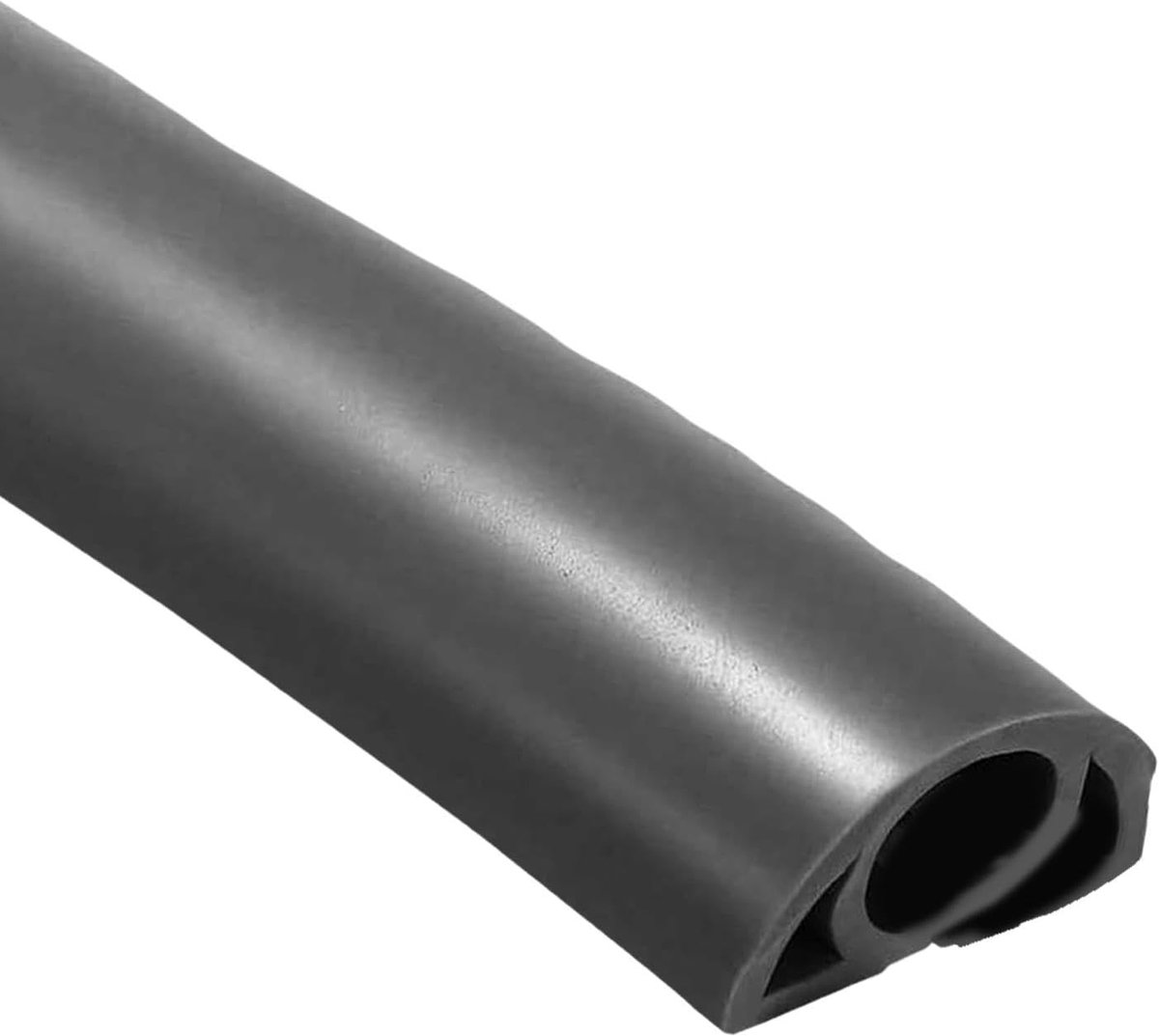 Vlamvertragende PVC flexibele kabelbeschermer vloer | Zelfklevende koordverdieping, geïsoleerde verlengsnoerhoezen voor computerkabels voor huishoudelijke apparaten