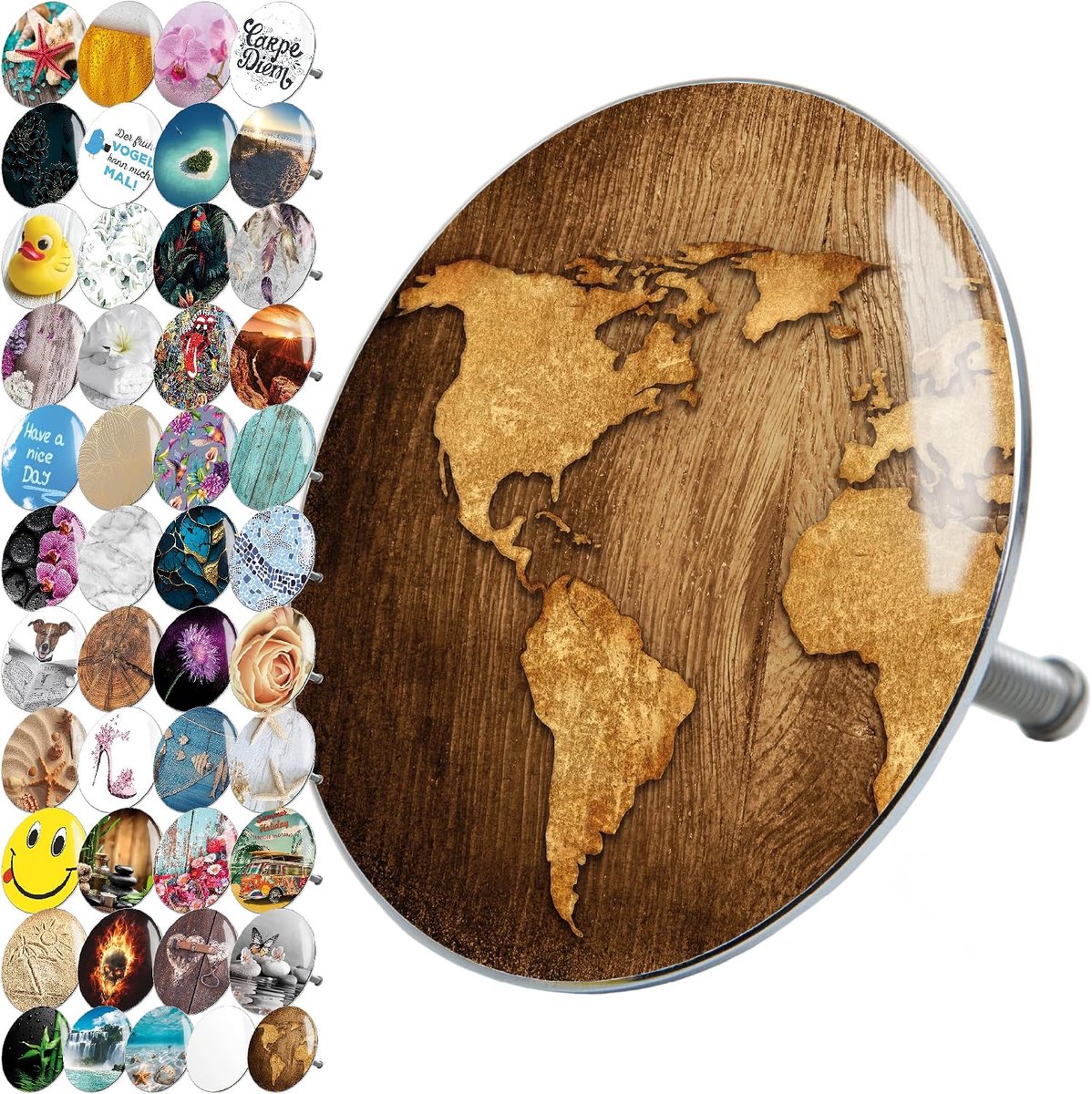 Vele mooie badstoppen om uit te kiezen, hoogwaardig kwaliteit ✶✶✶✶✶✶ (World Map)
