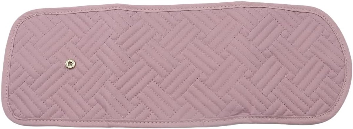 Sieradenopbergtas 40x14 cm - Roze polyesterkatoen - Opvouwbaar en draagbaar - Ideaal voor reizen - SnelShoppen