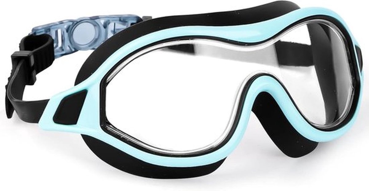 Zwembrillen - Lekvrije en anti-condens zwembrillen - Zwembrillen voor volwassenen - Unisex - Geschikt voor tieners - UV-bescherming - Helder zicht, blauw